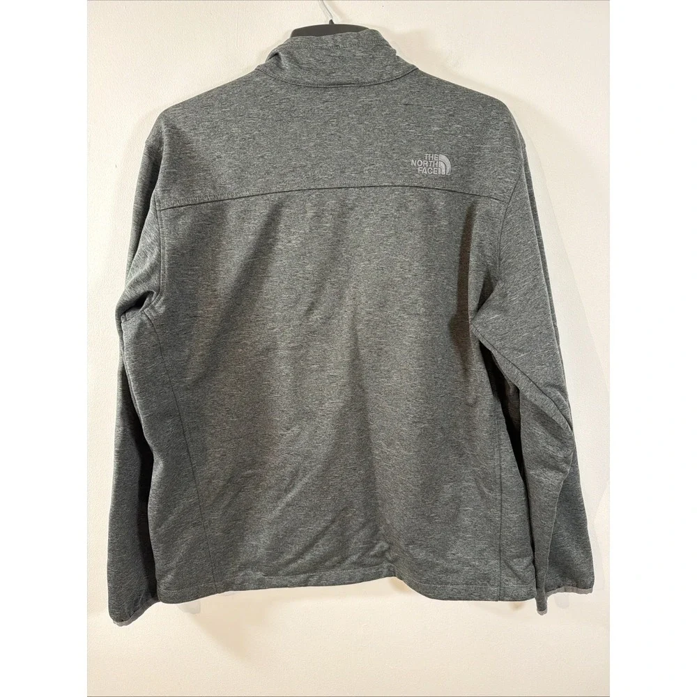 The North Face Jacket‎ Mens XL Dark Grey Full Zip High Neck Apex Lined Coat